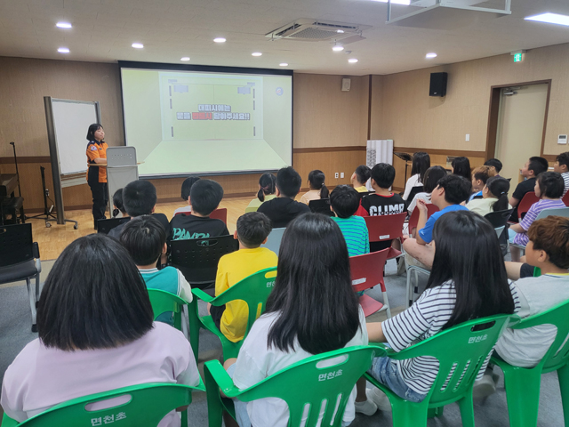 당진소방서, 노후아파트 인근 초등학교 대상 소방안전교육 실시 (2).jpg