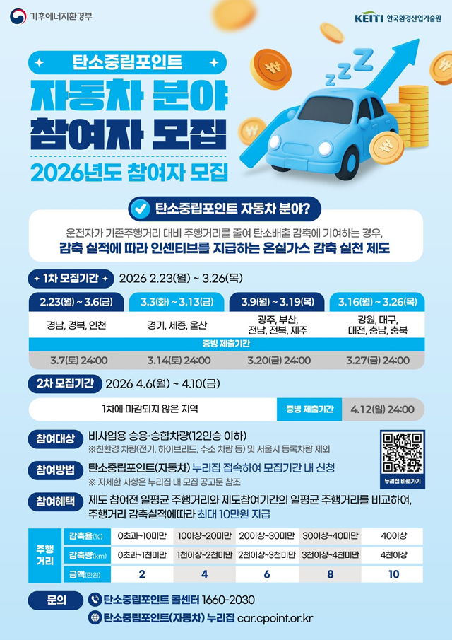 자동차 탄소포인트제 모집 안내 홍보 포스터.jpg