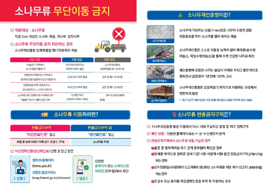 17일(홍성군, 소나무류 무단 이동 특별단속 실시2)_소나무류 무단이동 금지 안내.jpg