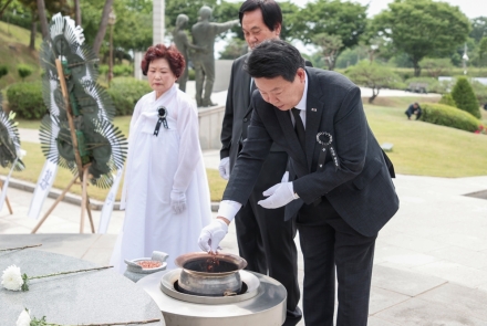 당진시, 제70회 현충일 추념식 거행