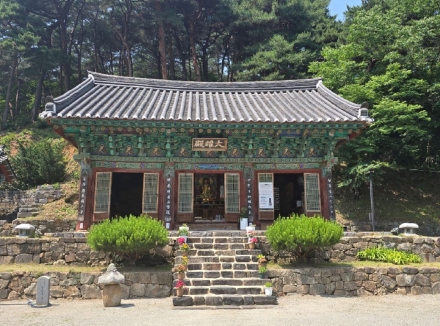 당진시, 영랑사 대웅전 지붕 보수 완료