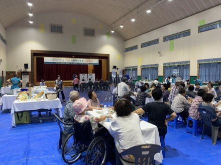 서울아산병원, 장곡면에서 무료 의료봉사 펼쳐