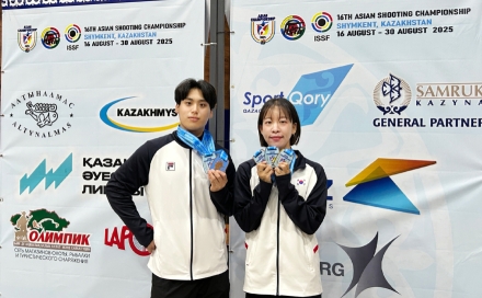 서산시청 사격팀, 2025 ASC 심켄트 아시아사격선수권대회 실력 입증