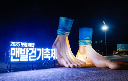 2025 보령해변 맨발걷기 축제 성황리에 개최