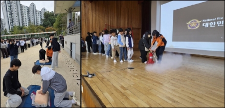 당진소방서, 학교로 직접 찾아가 생명지킴이 교육 나서