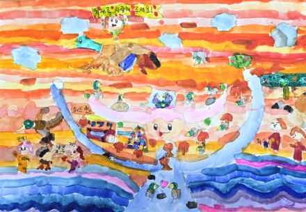 서산시, 천수만 철새그림 그리기 대회 입상작 발표