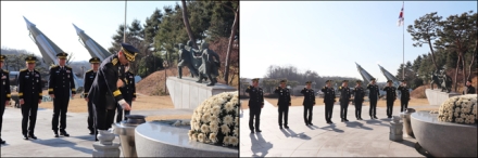 당진소방서, 새해 첫 공식 일정으로 나라사랑공원서 신년참배 진행