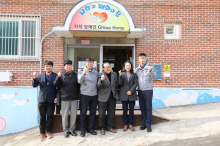 천안동남경찰서, 설 맞이 ‘사랑과 평화의 집’ 위문