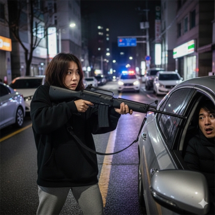 소총으로 시민겨눈 만취 30대녀 체포…“재미로 그랬다” 횡설수설
