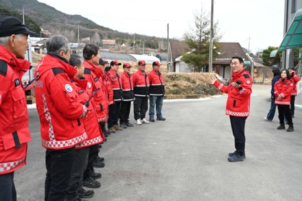 홍성군, 산불 취약지역 긴급 점검