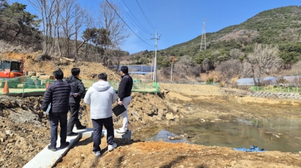 당진시, 해빙기 대비 안전취약시설 점검 실시