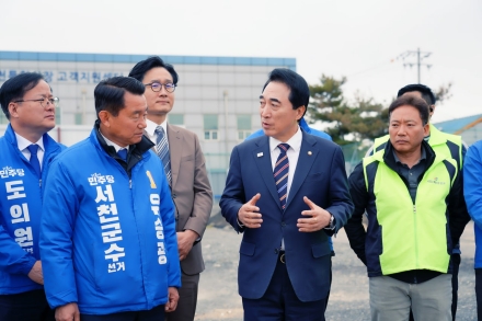 박수현 민주당 충남도지사 후보, “서천특화시장 조속 재건으로 서천의 꿈 회복할 것”