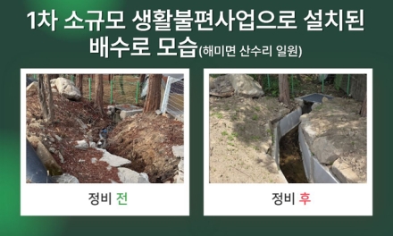 서산시, 2차 소규모 생활불편사업 추진