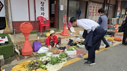이완섭 서산시장, 민선9기 첫 출근길 ... 시민과 소통하며 초심(初心) 되새겨