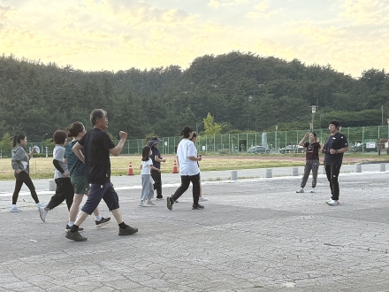 태안군 보건의료원, 올바른 걷기 교육 프로그램 운영