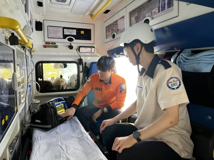 충남소방본부, 예비 응급구조사 75명 현장 누빈다
