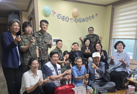 보령시, 100세 참전유공자 생일 맞아 감사와 존경의 마음 전달