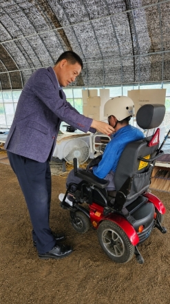 당진시, 의료급여 수급자 전동보조기기 이용자 대상 안전용품 지원