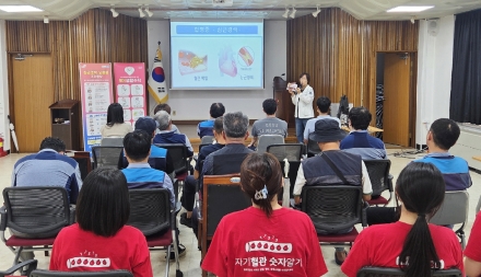 태안군, ‘내 혈관 숫자 알고 계신가요?’ 9월 한 달간 심뇌혈관질환 예방 레드서클 캠페인 전개