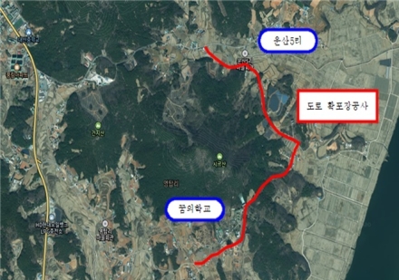 서산시, 농어촌도로 확포장 사업 진행 ‘지역 도로 환경 개선’