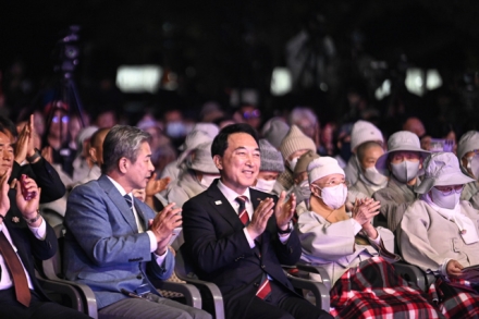 박수현 지사, 수덕사 산사음악회 찾아 도민과 소통
