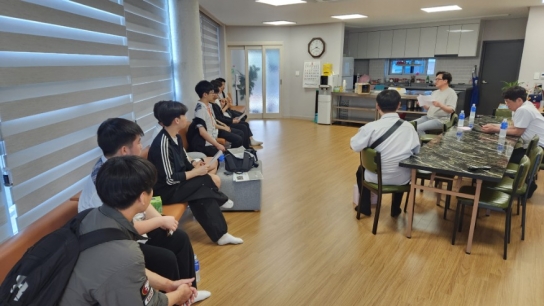 서산시 서령고등학교, 도시재생지원센터 사업 현장 견학