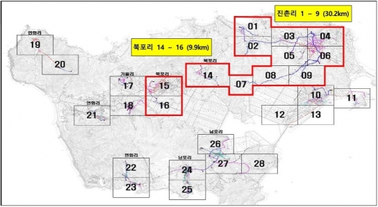 인천시, 전국 최초로 섬 지역‘마을수도GIS’자료 구축