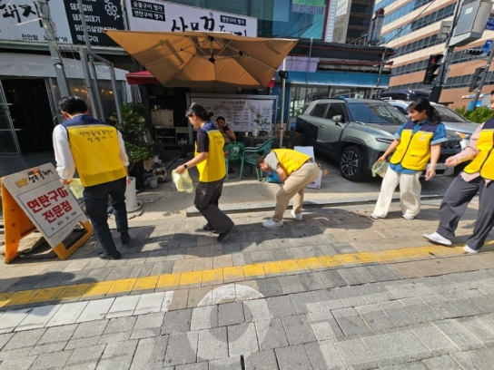 천안동남서 청렴 선도그룹, 플로깅 캠페인 실시