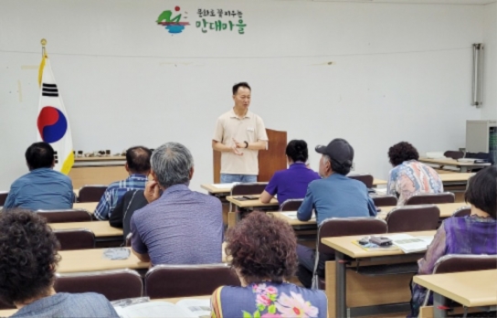 태안군, 마을 찾아가는 ‘여름철 현장영농교육’ 운영 돌입