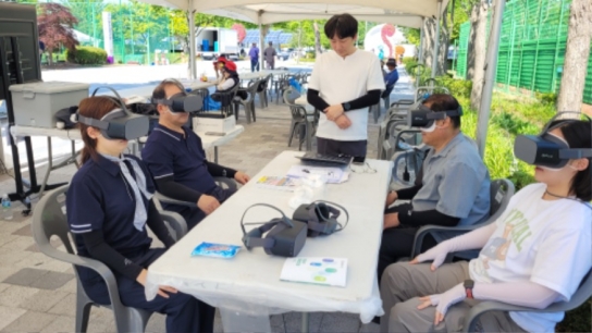 서산시, 도민체전 방문객 대상 산업재해예방 합동 캠페인 실시