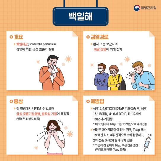 Q&A로 알아보는 ‘백일해’