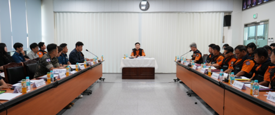당진소방서, 긴급구조통제단 기관합동 도상훈련 및 긴급대응협력관 회의 개최