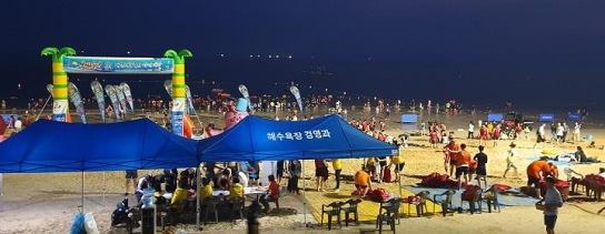 보령시,‘즐기자 밤바다’대천해수욕장 야간개장 운영