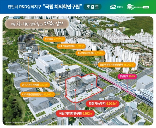 천안시, 국회서 ‘국립치의학연구원 천안 설립’ 당위성 논한다