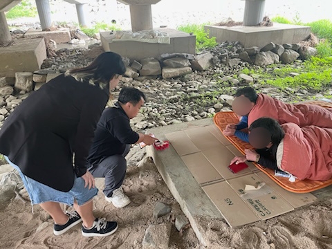 홍성군, 장마철 노숙인 보호 위한 현장 순찰 강화