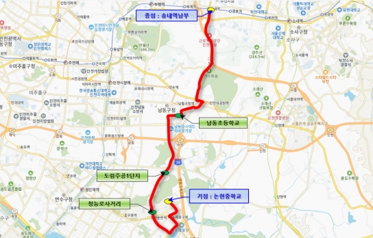 인천시, 심야전용 시내버스‘별밤버스’… 오는 20일 2개 노선 운행개시