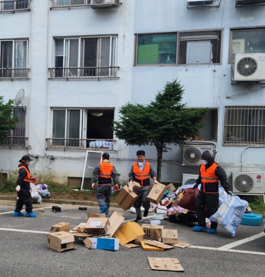 당진소방서 의용소방대, 주거환경개선 봉사활동