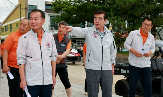 김동일 보령시장, 주요 피서지 방문해 현장 근무자 격려