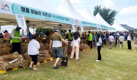 서산시, 제15회 서산6쪽마늘축제 성료