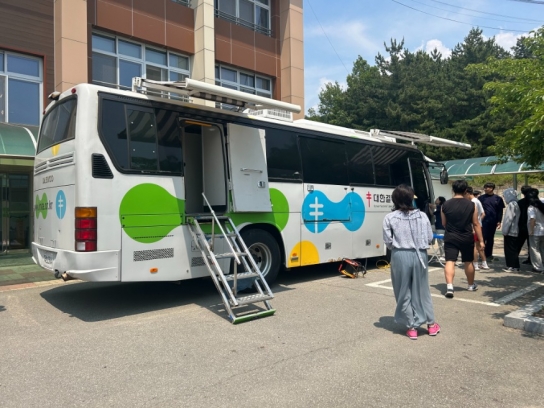 서산시, 중고등학교 결핵 이동검진 실시