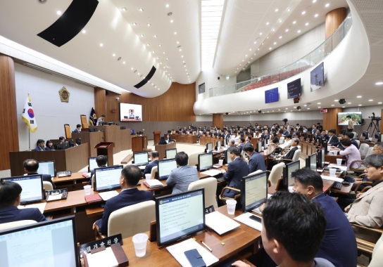 충남도의회, 제354회 임시회 24개 안건 처리