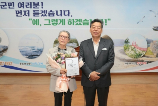 태안군, ‘포크송의 원조’ 가수 박인희 씨, 충남 태안 홍보대사 위촉!