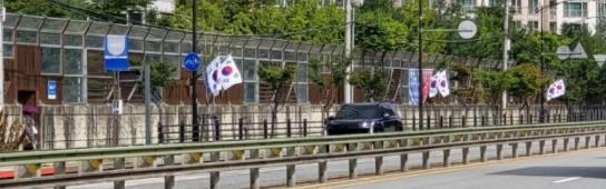 천안시, 나라사랑 태극기 달기 운동 실시