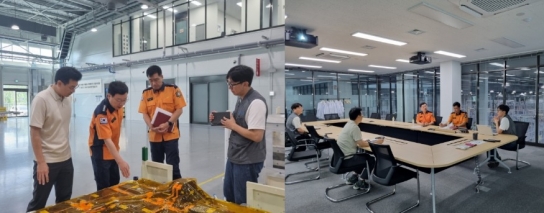 당진소방서장, 전지관련 공장 현장지도점검 실시