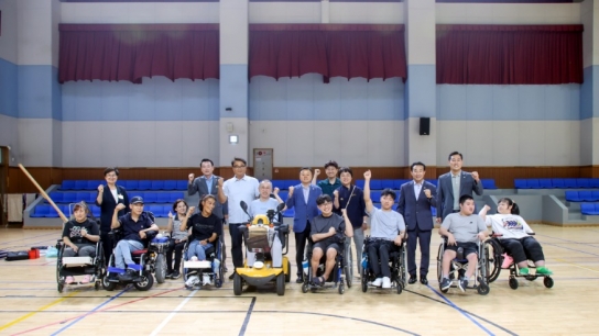 당진시의회, 제30회 충청남도장애인체육대회  선수단 격려