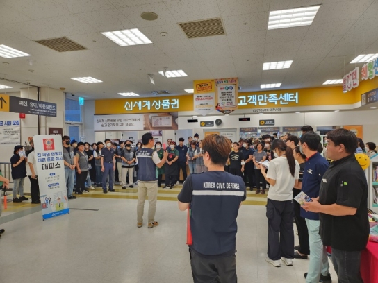 아산시, 2024년 민방위 대피 훈련 ‘성공적 실시’
