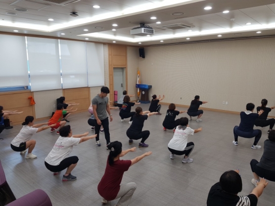 보령시보건소, 「갱년기 뱃살, 물럿거라!」프로그램 운영