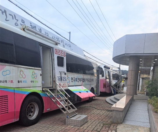 천안시보건소, ‘찾아가는 이동건강검진’실시