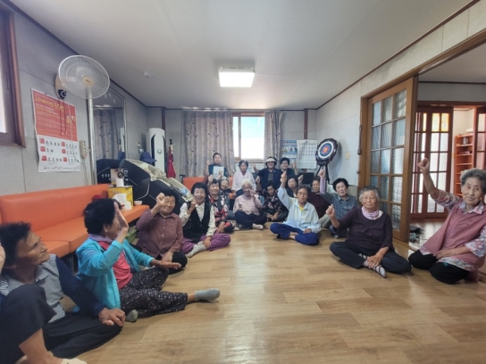 서산경찰서 부석파출소 가을철 노인 교통안전 활동 강화!