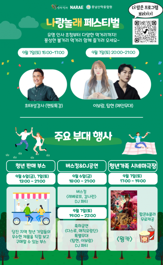 당진시, 청년의 날 기념‘나래 페스티벌’ 개최